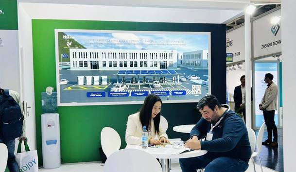 开拓欧洲市场新篇章！米乐yy易游携光储充一体化整体解决方案闪耀慕尼黑(图3)