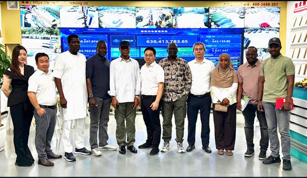 立足中国，链接世界｜尼日利亚合作伙伴来访米乐yy易游总部，共促中非能源升级