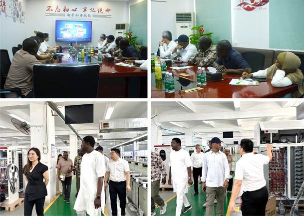 立足中国，链接世界｜尼日利亚合作伙伴来访米乐yy易游总部，共促中非能源升级(图5)