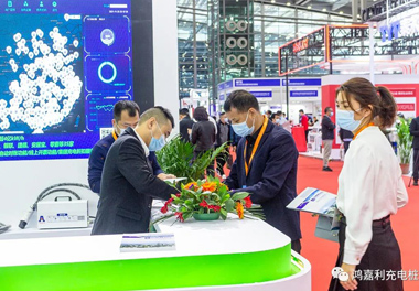 【展会风采】米乐yy易游新能源2021深圳国际充电站（桩）设备展(图4)
